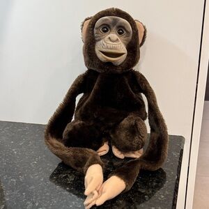 Hosung Monkey Puppet Plush Long Arms Realistic Animal Stuffed Toy 14”